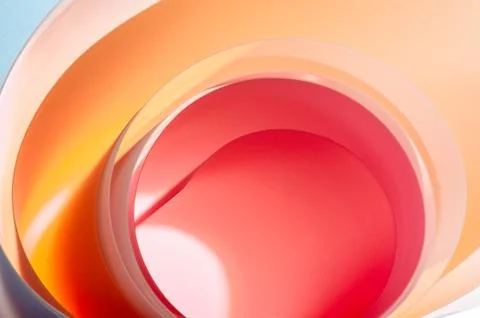 Background from multicolored half-round elements with a gradient close-up. Foto stock