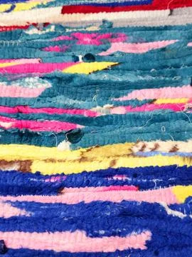 A background of multiple colors for a carpet, different colorful elements o.. Stockfoto's
