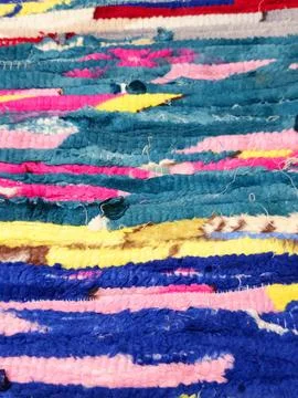 A background of multiple colors for a carpet, different colorful elements o.. Stockfoto's
