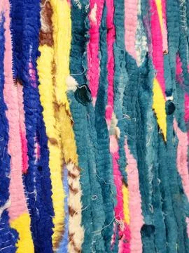 A background of multiple colors for a carpet, different colorful elements o.. Stockfoto's