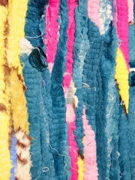 A background of multiple colors for a carpet, different colorful elements o.. Stock Photos