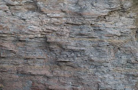 Background of multiple layers of sedimentary stone 写真素材