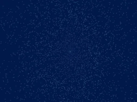 Background with a multitude of blue particles. Vector illustration 스톡 일러스트