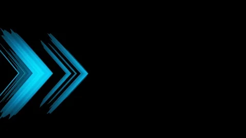 Background music or disco light blue arrow movement Stock Footage 125530625