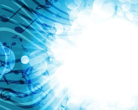 Background with music Stock Photos