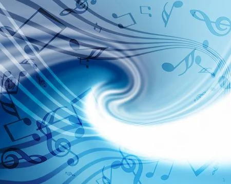 Background with music Stock Photos