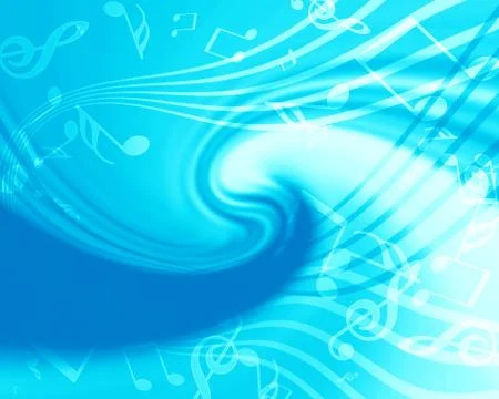 Background with music Stock Photos