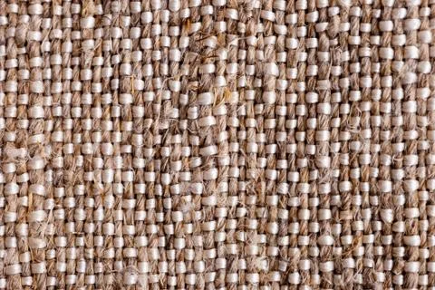 Background of natural burlap Foto stock
