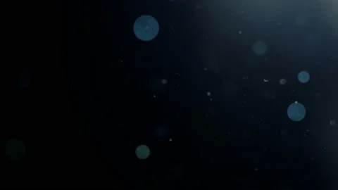 Background of natural floating dust particles backlit with lens flare Stock Footage 164143507