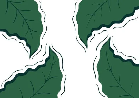 Background with natural theme Stock Illustration