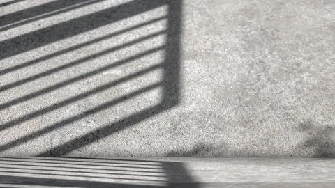Background of nature cement texture with shadow of the iron gate, Well disp.. Foto stock