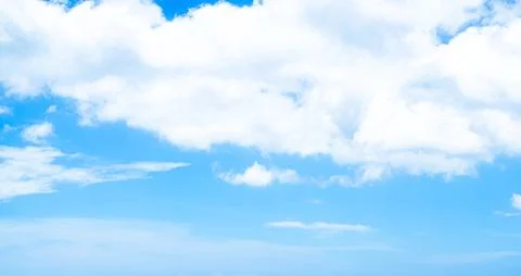 Background nature sky cloud blue paronama web cloudy summer winter season Stock Photos