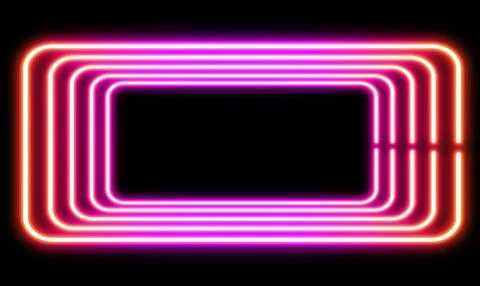 Background of neon colour light Stock Illustration