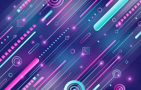Background-neon-lights-background-no-text Stock Illustration