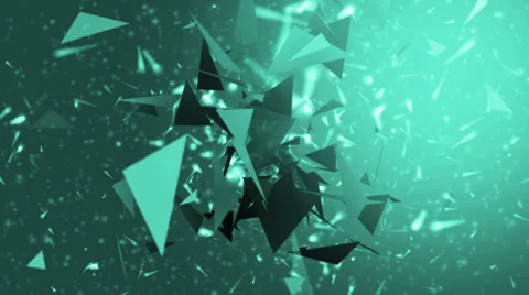 Background neon with polygons. Video stock 62414700