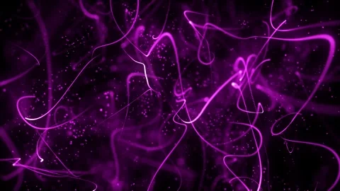 Background of neon stripes and dots in motion, purple color Stock Footage 167919172