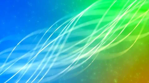 Background with nice abstract glowing lines Stock Illustration