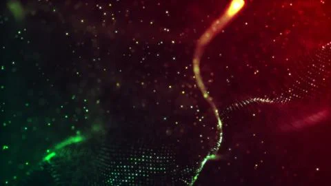 Background with nice abstract wave Stock Illustration