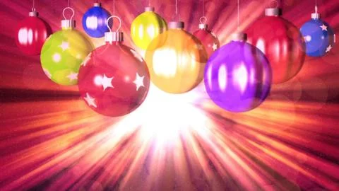 Background with nice balls Stock Illustration