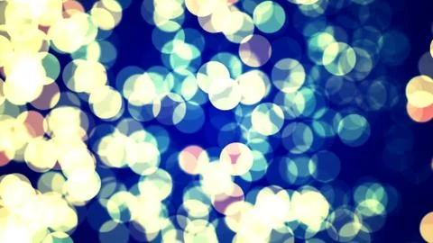 Background with nice blue bokeh Stock Illustration