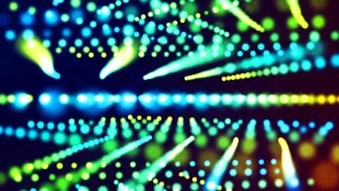 Background with nice colorful lights Stock Illustration