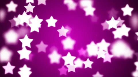 Background with nice flying stars Stock Illustration