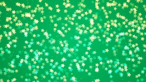 Background with nice flying stars Stock Illustration