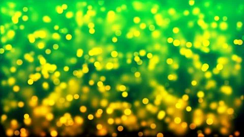 Background with nice golden bokeh Stock Illustration