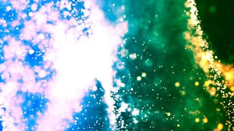 Background with nice green blue abstract Stock Illustration