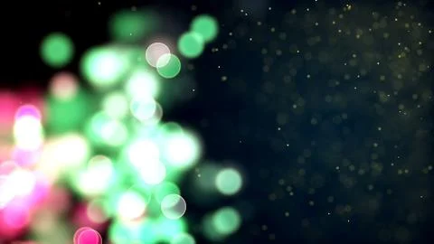 Background with nice green bokeh Stock Illustration