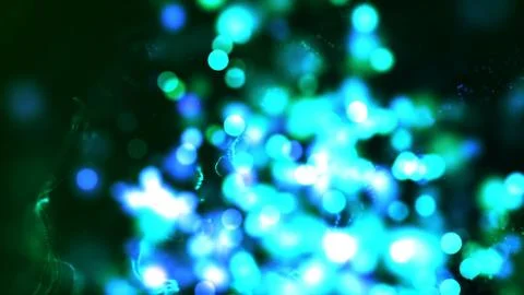 Background with nice green bokeh Stock Illustration