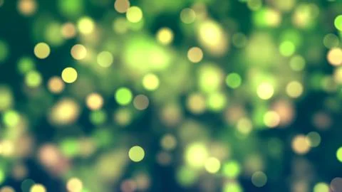 Background with nice green bokeh Stock Illustration