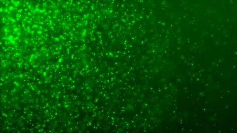 Background with nice green particles Stock Illustration