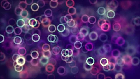 Background with nice multicolor bokeh Stock Illustration