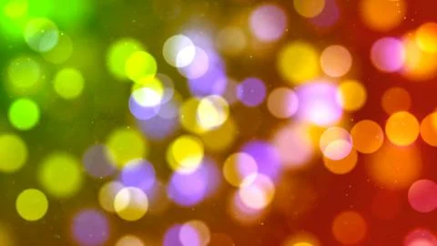 Background with nice multicolor bokeh Stock Illustration