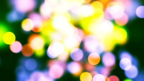 Background with nice multicolor bokeh Stock Illustration