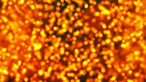 Background with nice orange bokeh Stock Illustration