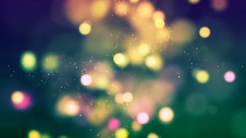 Background with nice shimmering bokeh Stock Illustration