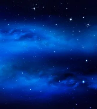 Background of the night sky Stock Illustration