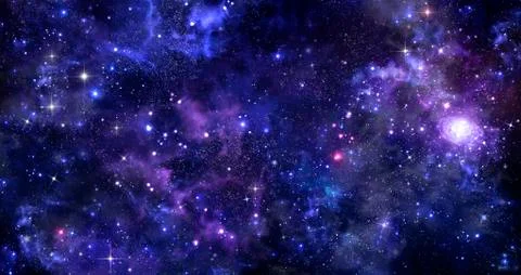 Background of the night sky Illustrazione stock