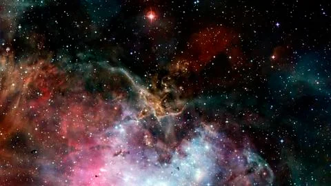 Background night sky with stars. Elements of this image furnished by NASA Stock Photos