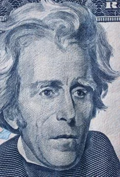 Background notes 20 dollars Foto stock