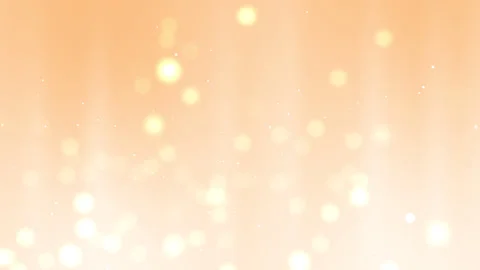 Background nude gradient 4k glowing bokeh lights against a soft orange backdrop. Stock-Footage 333541025