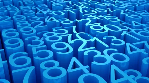 Background of Numbers Stock Footage 100338656