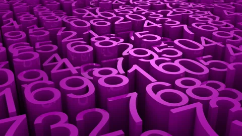 Background of Numbers Stock Footage 100339698