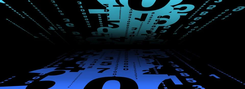 Background with numbers. Stock Illustration