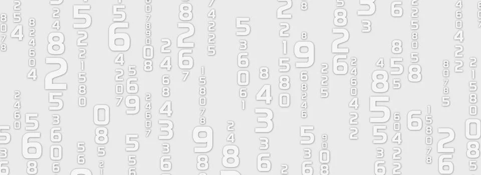 Background with numbers. イラスト素材