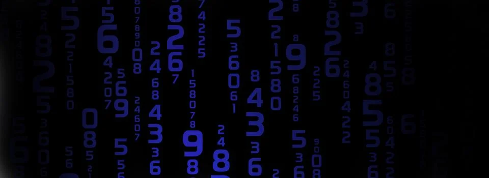 Background with numbers. Stock Illustration