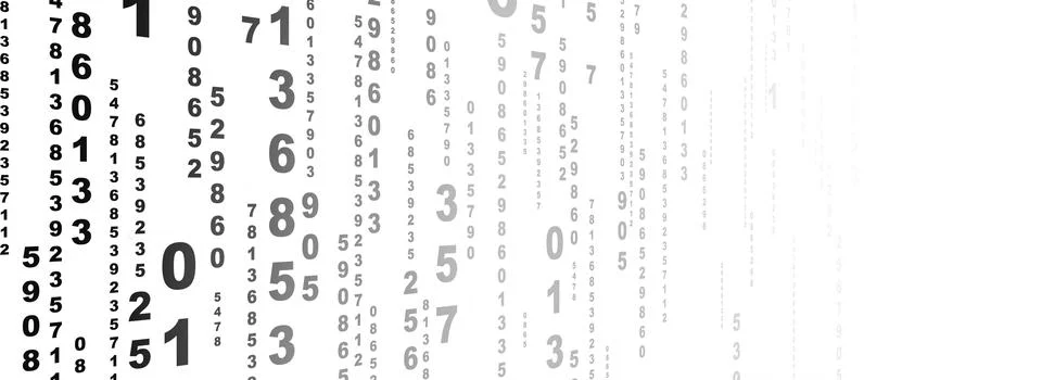 Background with numbers. Stock Illustration