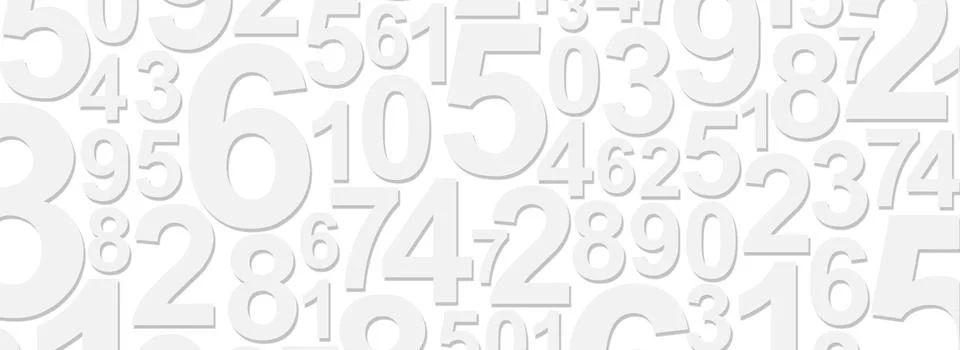 Background with numbers. Stock Illustration